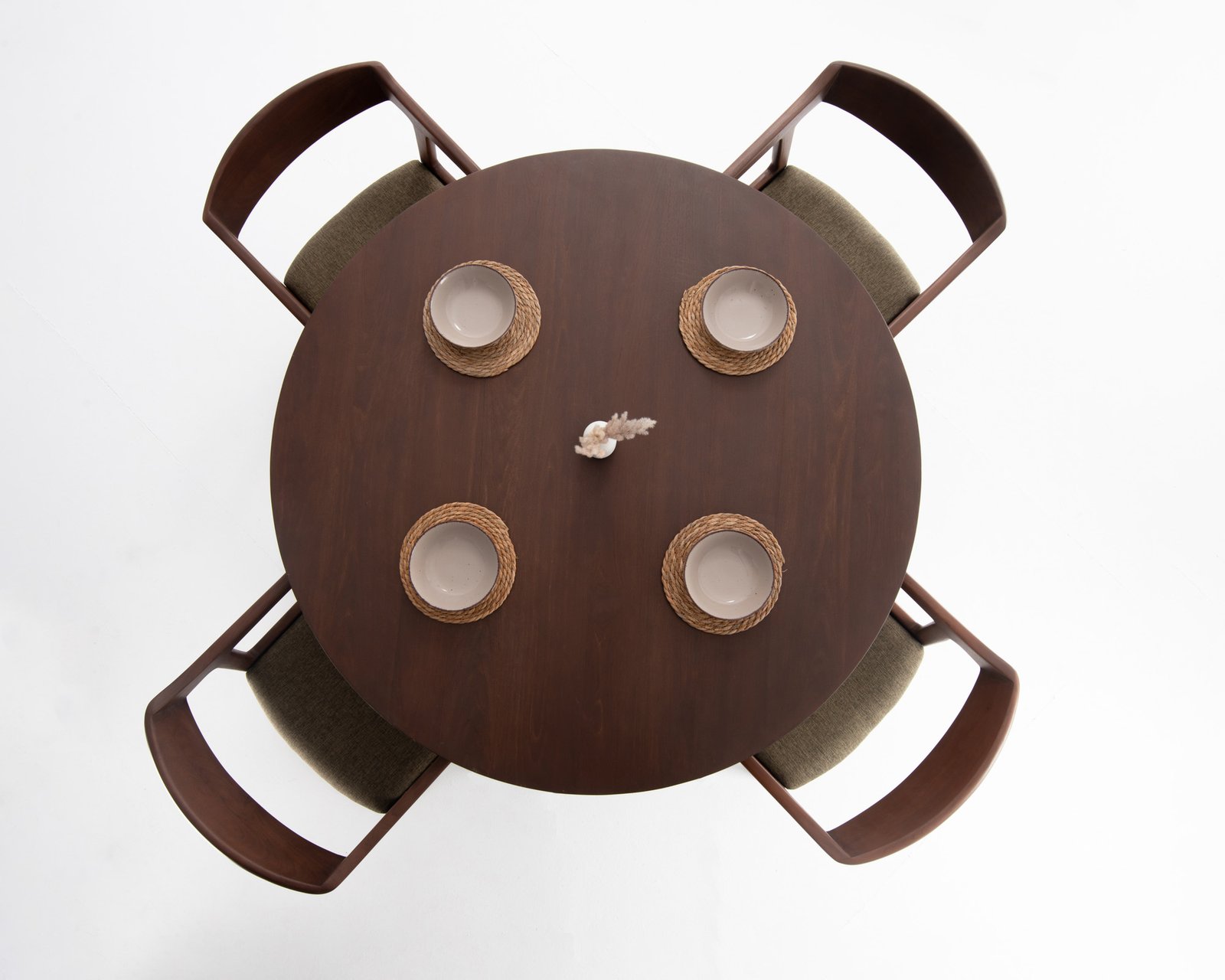 BELLAGIO WALNUT TABLE  &HENDRY WALNUT CHAIR Thumbnail